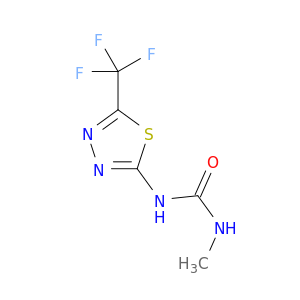 Urea, N-methyl-N'-[5-(trifluoromethyl)-1,3,4-thiadiazol-2-yl]-