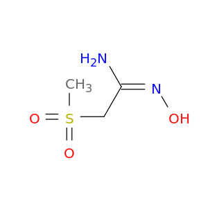 n'-hydroxy-2-(methylsulfonyl)ethanimidamide