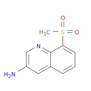 8-(甲基磺酰基)喹啉-3-胺