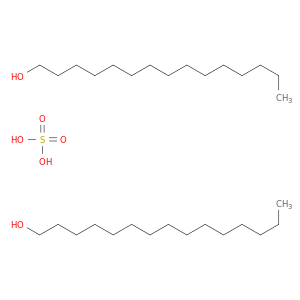1-Pentadecanol, sulfate (2:1)