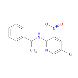 5-Bromo-3-nitro-N-(1-phenylethyl)pyridin-2-amine