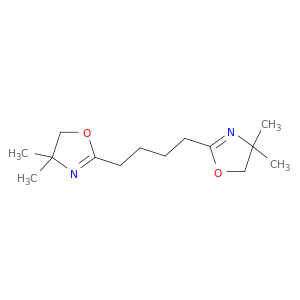 Oxazole, 2,2'-(1,4-butanediyl)bis[4,5-dihydro-4,4-dimethyl-