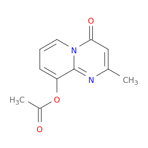 4H-Pyrido[1,2-a]pyrimidin-4-one, 9-(acetyloxy)-2-methyl-