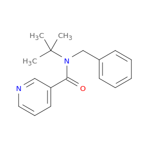 3-Pyridinecarboxamide, N-(1,1-dimethylethyl)-N-(phenylmethyl)-