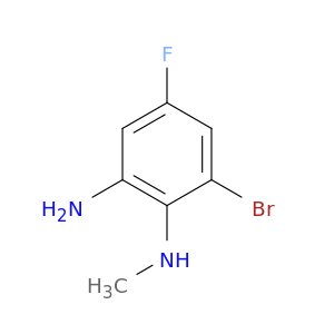 1,2-苯二胺,3-溴-5-氟-N2-甲基-
