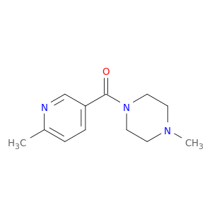 Piperazine, 1-methyl-4-[(6-methyl-3-pyridinyl)carbonyl]-