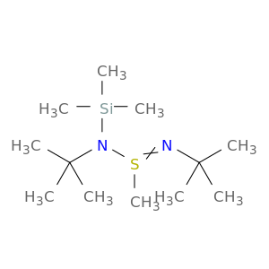 Methanesulfinimidamide, N,N'-bis(1,1-dimethylethyl)-N-(trimethylsilyl)-