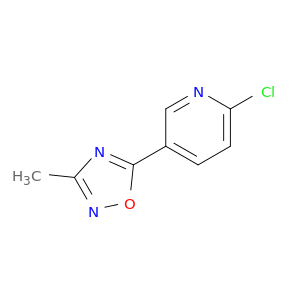 2-氯-5-(3-甲基-1,2,4-氧杂二唑-5-基)吡啶