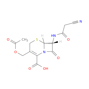 (6R,7R)-3-(乙酰氧基甲基)-7-(2-氰基乙酰氨基)-8-氧代-5-硫杂-1-氮杂双环[4.2.0]辛-2-烯-2-羧酸
