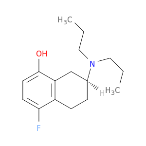 (7s)-7-(双丙基氨基)-4-氟-5,6,7,8-四氢-1-萘酚