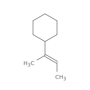 Cyclohexane, [(1E)-1-methyl-1-propenyl]-