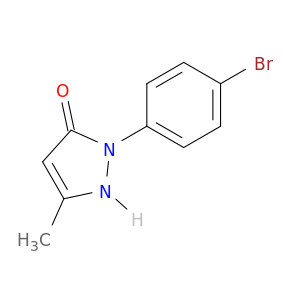 2-(4-溴苯苯基)-1,2-二氢-5-甲基-3H-吡唑-3-一