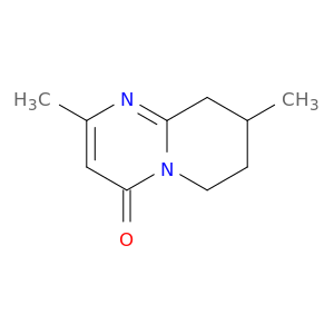 4H-Pyrido[1,2-a]pyrimidin-4-one, 6,7,8,9-tetrahydro-2,8-dimethyl-
