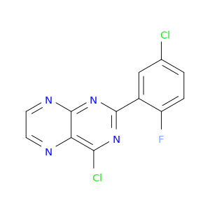 4-Chloro-2-(5-chloro-2-fluorophenyl)pteridine