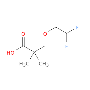 3-(2,2-difluoroethoxy)-2,2-dimethylpropanoic acid