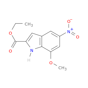 7-甲氧基-5-硝基-吲哚-2-羧酸乙酯