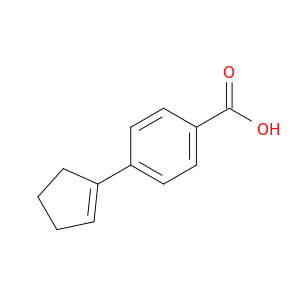 4-(Cyclopent-1-en-1-yl)benzoic acid