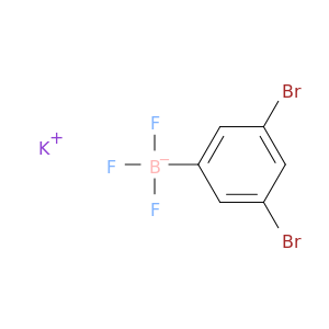 硼酸盐(1-),(3,5-二溴苯基)三氟-,钾(1：1),(T-4)-