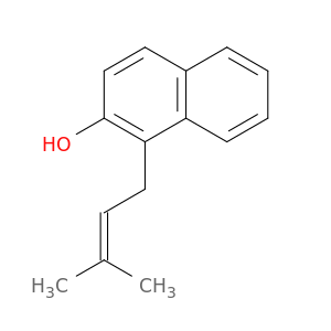 2-Naphthalenol, 1-(3-methyl-2-butenyl)-