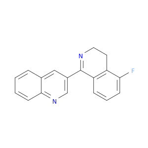 Quinoline, 3-(5-fluoro-3,4-dihydro-1-isoquinolinyl)-