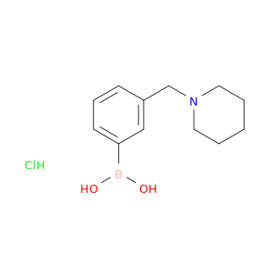 (3-(Piperidin-1-ylmethyl)phenyl)boronic acid hydrochloride