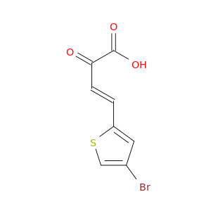 3-Butenoic acid, 4-(4-bromo-2-thienyl)-2-oxo-, (3E)-