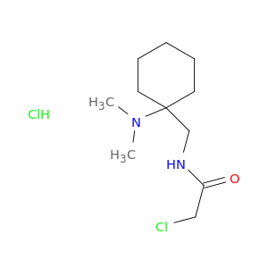 2-Chloro-N-{[1-(dimethylamino)cyclohexyl]methyl}acetamide Hydrochloride