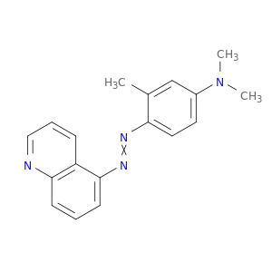 Benzenamine,N,N,3-trimethyl-4-[2-(5-quinolinyl)diazenyl]-