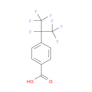 4-(Heptafluoropropan-2-yl)benzoic acid