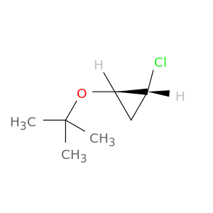 Cyclopropane, 1-chloro-2-(1,1-dimethylethoxy)-, trans-