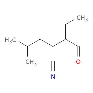 Pentanenitrile, 3-formyl-2-(2-methylpropyl)-