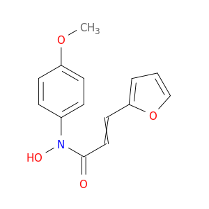 2-Propenamide, 3-(2-furanyl)-N-hydroxy-N-(4-methoxyphenyl)-