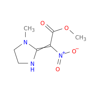 Acetic acid, (1-methyl-2-imidazolidinylidene)nitro-, methyl ester