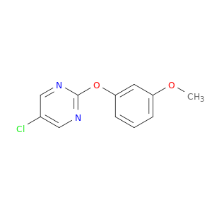 Pyrimidine, 5-chloro-2-(3-methoxyphenoxy)-