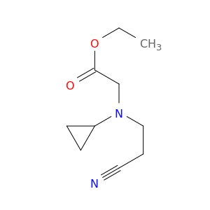Ethyl 2-[(2-Cyanoethyl)(cyclopropyl)amino]acetate