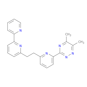 1,2,4-Triazine, 3-[6-(2-[2,2'-bipyridin]-6-ylethyl)-2-pyridinyl]-5,6-dimethyl-
