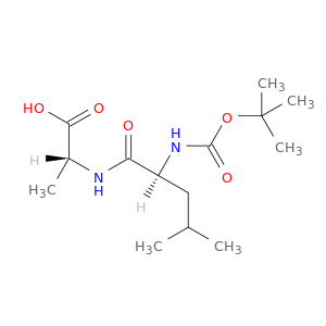D-Alanine, N-[(1,1-dimethylethoxy)carbonyl]-L-leucyl-