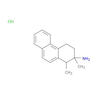2-Phenanthrenamine, 1,2,3,4-tetrahydro-1,2-dimethyl-, hydrochloride