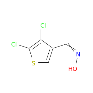 3-Thiophenecarboxaldehyde, 4,5-dichloro-, oxime