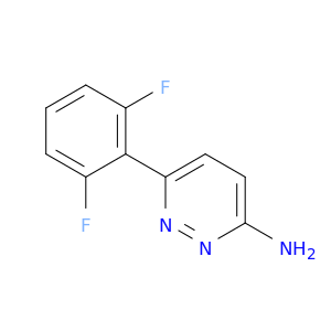 6-(2,6-difluorophenyl)pyridazin-3-amine