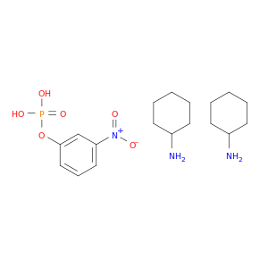 3-nitrophenyl dihydrogen phosphate- cyclohexanamine(1:2)
