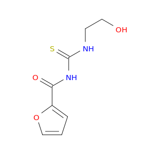 2-Furancarboxamide, N-[[(2-hydroxyethyl)amino]thioxomethyl]-