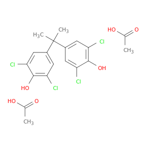 Phenol, 4,4'-(1-methylethylidene)bis[2,6-dichloro-, diacetate