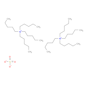 1-Pentanaminium, N,N,N-tripentyl-, sulfate (2:1)