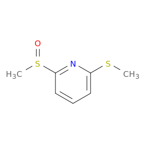 Pyridine, 2-(methylsulfinyl)-6-(methylthio)-
