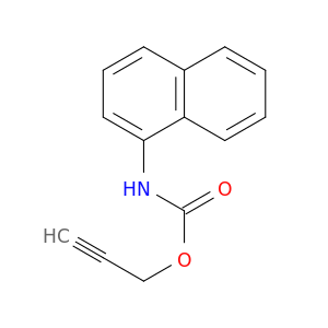 Carbamic acid,N-1-naphthalenyl-, 2-propyn-1-yl ester