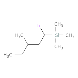 Lithium, [3-methyl-1-(trimethylsilyl)pentyl]-