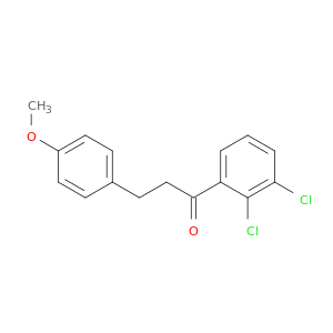 1-丙酮,1-(2,3-二氯苯基)-3-(4-甲氧基苯基)-