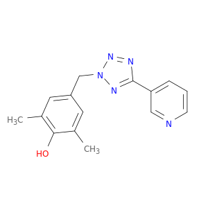 Phenol,2,6-dimethyl-4-[[5-(3-pyridinyl)-2H-tetrazol-2-yl]methyl]-