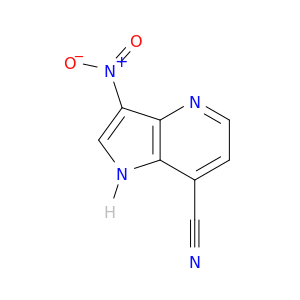 3-硝基-1H-Pyrrolo[3,2-B]吡啶-7-碳腈
